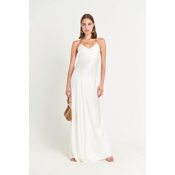 Cult Gaia KIRYA GOWN white M - Picture 2 of 16